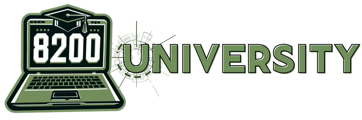 8200 university logo